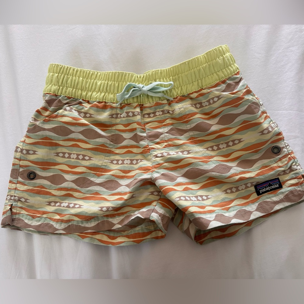 Patagonia kids Costa Rica baggies shorts!
